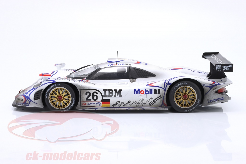 WERK 83 1/12 – Porsche 911 GT1 Le Mans 1998 – Miniature Métal W1200201