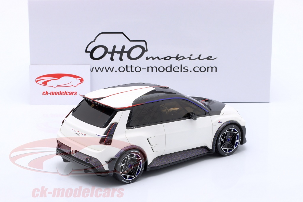 OT468 Alpine A290 Beta Glacier White Otto 1/18