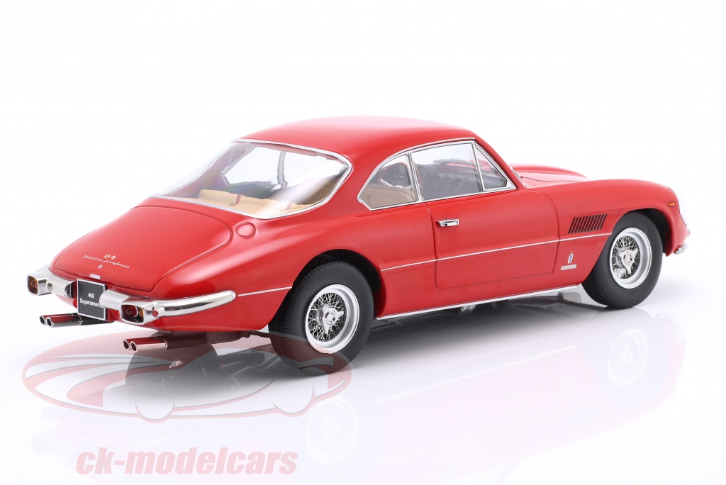 Modèle réduit Ferrari - Ferrari 400 Superamerica 1962 - Red 1/18