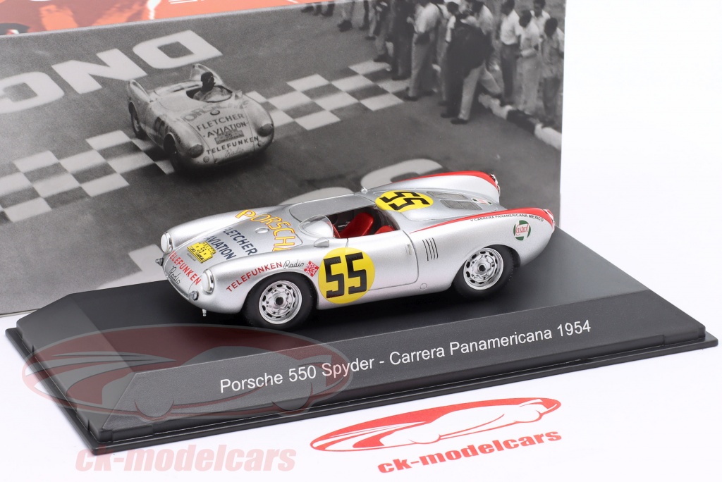 Décalcomanies Porsche 356A Carrera Panamericana 1954 - Échelle 1/43, Marque INTERDECAL
