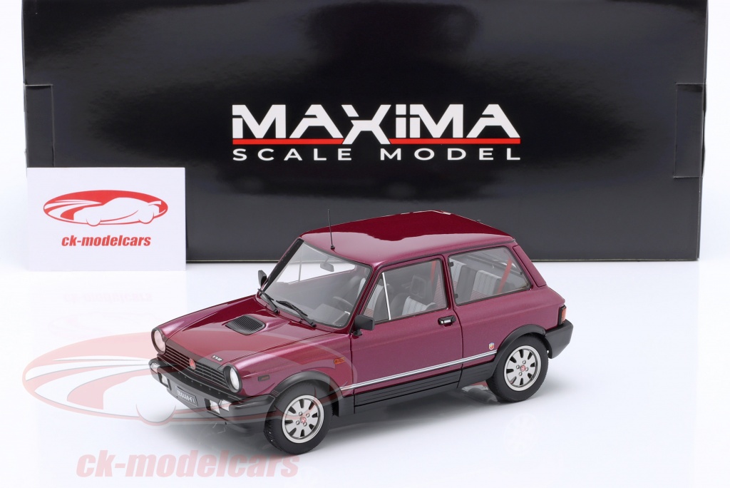 MAXIMA Scale Model 1:18 Autobianchi A112 Abarth VII-Series 1984 ardenza ...