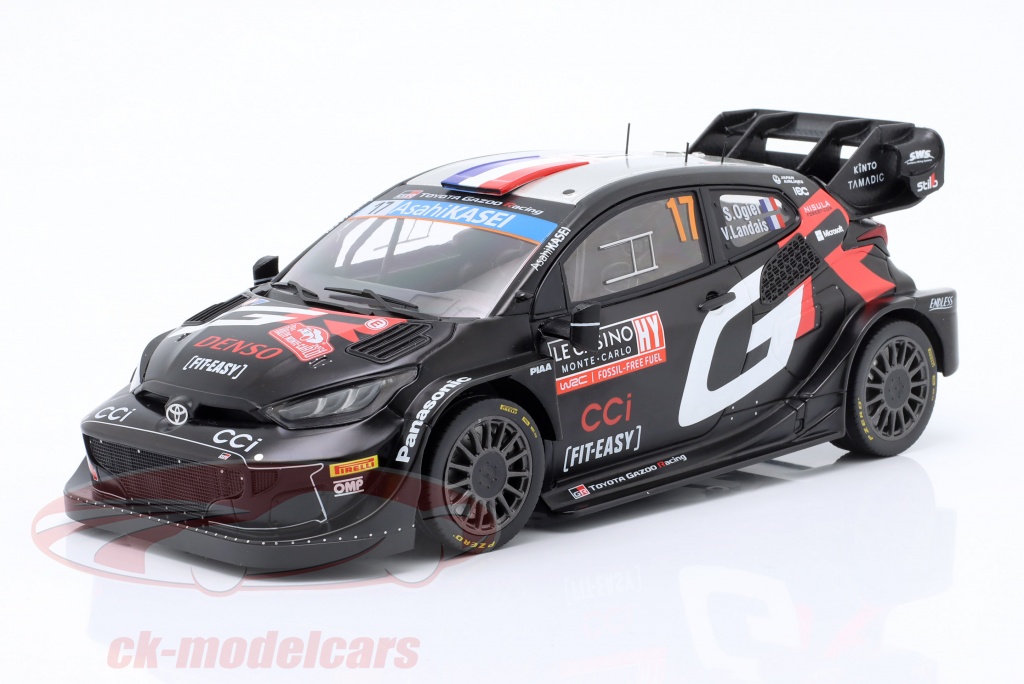 IXO 1:18 Toyota GR Yaris Rally1 Hybrid #5 S.Pajari/E.Malkonen Rally Finland 2024 IXO 1:18 Toyota GR Yaris Rally1 Hybrid #5 S.Pajari/E.Malkonen Rally Finland 2024