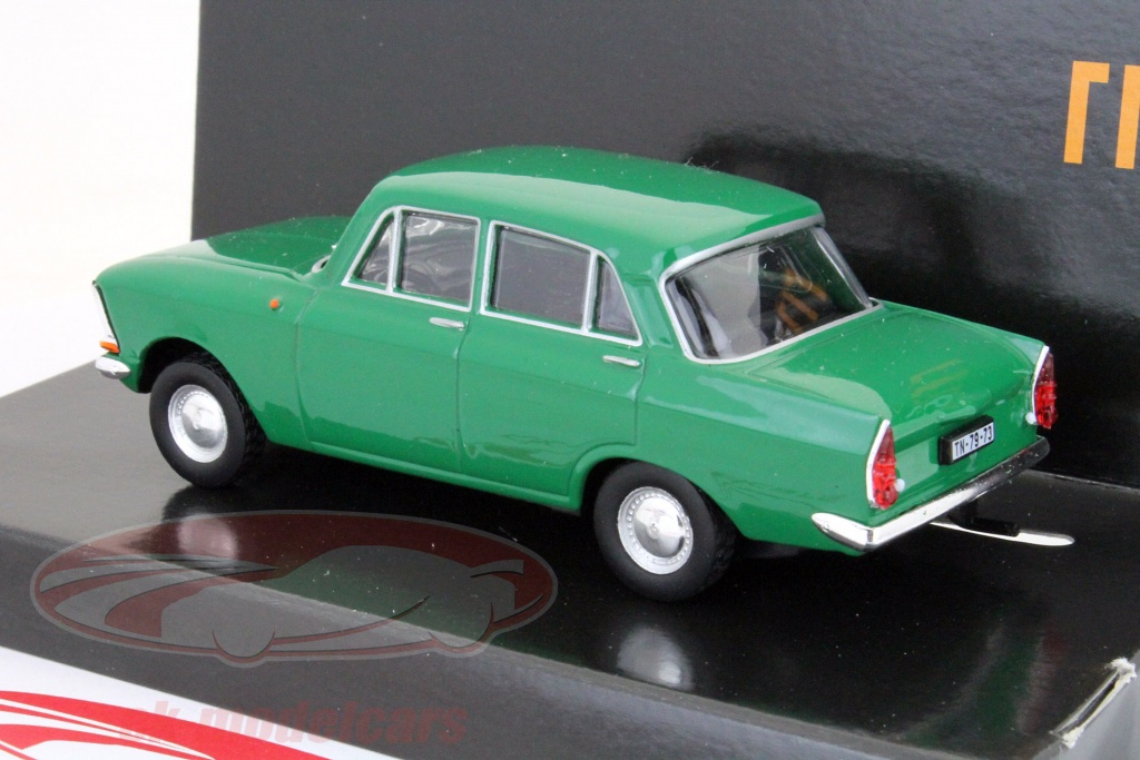 Altaya 1:43 Moskvich 408 vert CK9991238 modèle voiture CK9991238