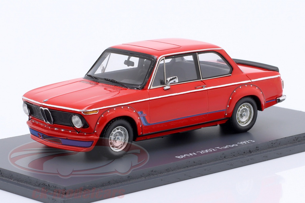 BMW 2002 TURBO Gris SOLIDO 1:43 boite abimée