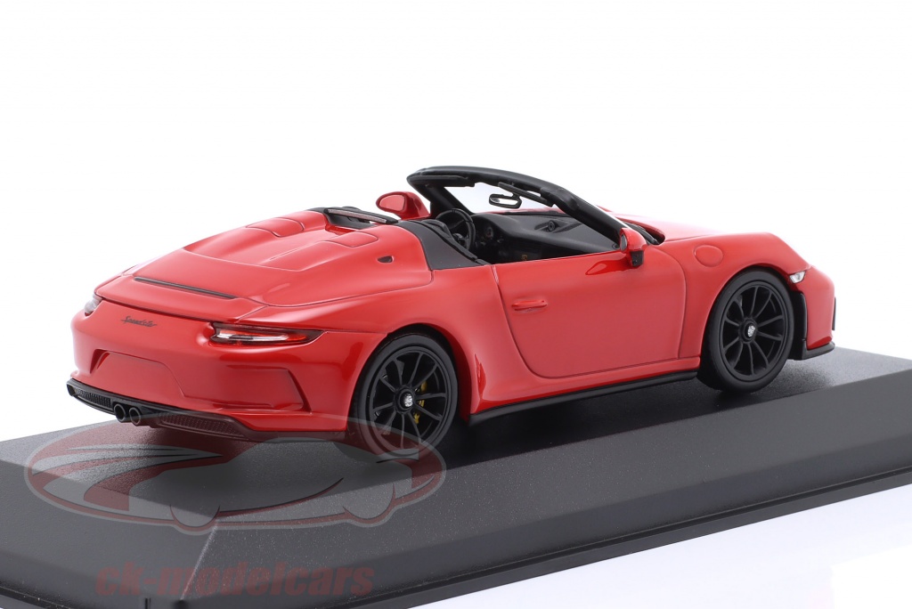 Voiture Miniature Porsche 911 Speedster Rouge - Maisto 1:64 - Occasion Sans Boîte