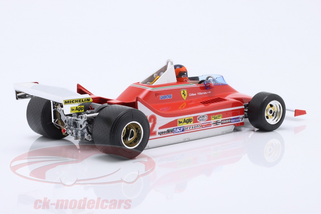 Exoto 1/18 Ferrari 312T4 1979 – G. Villeneuve #12, Neuve Sous Blister