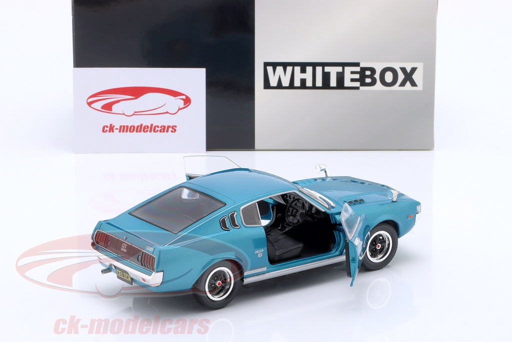 WhiteBox 1:24 Toyota Celica LB 2000 GT 建造年份 1973 绿松石 金属 WB124240 模型 汽车 ...