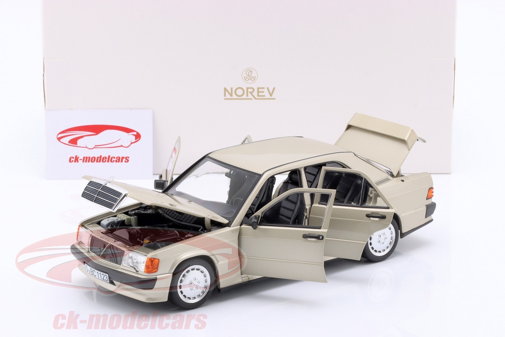 Mercedes-Benz 190E 190 E W201 1984 Norev 1:18 Czarny Model Samochodu 183823 17950162929
