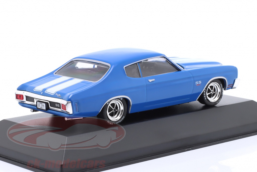 Modèle Réduit Chevrolet Chevelle SS 454 1970 - Échelle 1:43 - Marque IXO - Collection