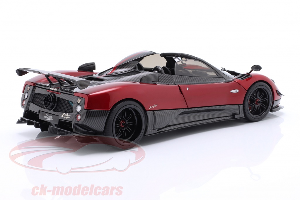 Almost Real ALM856121 – Pagani Zonda Cinque Roadster 2009, Rouge, 1/18, Prévente