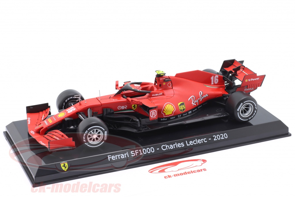Modèle Réduit 1/24 Ferrari F1 SF1000 Charles Leclerc 2020 - Altaya Ixo, Neuf Sous Blister