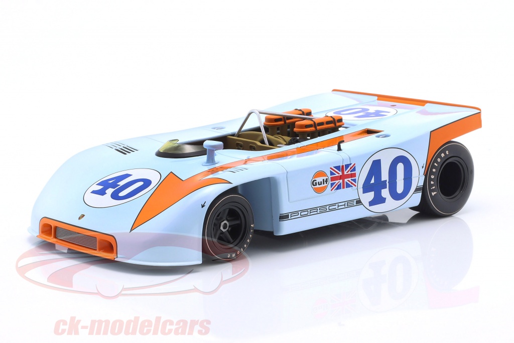 Voiture Slot Porsche 908/3 Targa Florio 1970 Gulf - Marque Fly, 1/32, Neuf