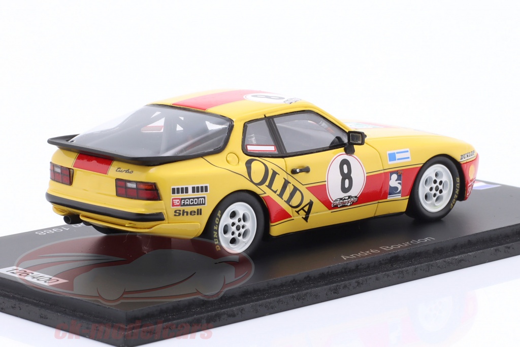 Spark Porsche 944 Turbo Cup N°2 1988 Armin Schwarz 1/43 - Neuve