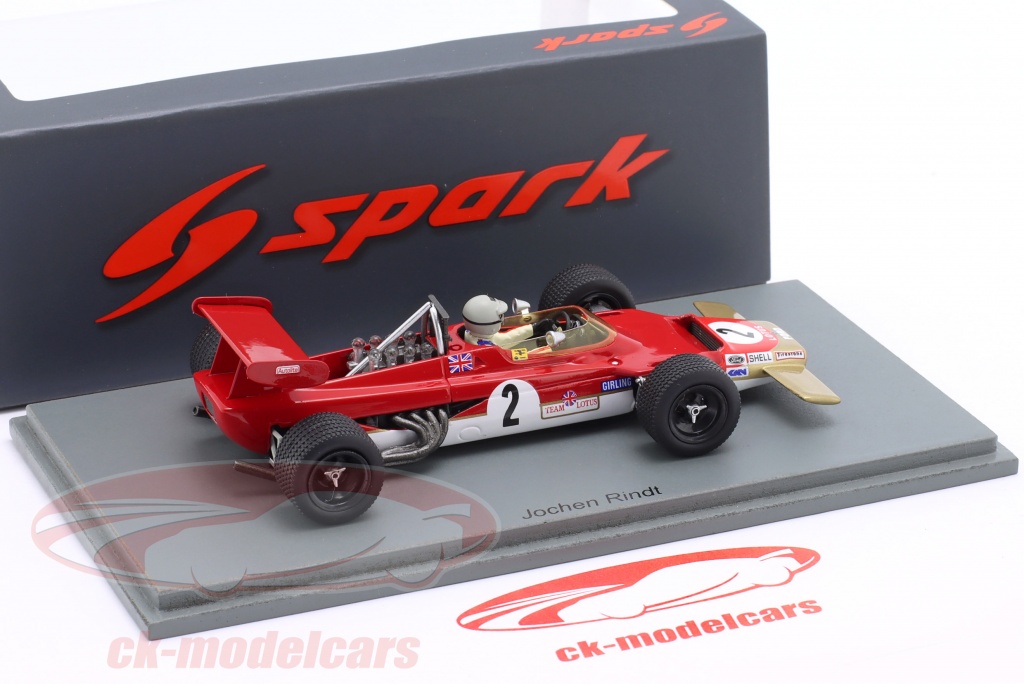 SPARK - Voiture de la Gold Cup 1969 2ème J.RINDT – n°2