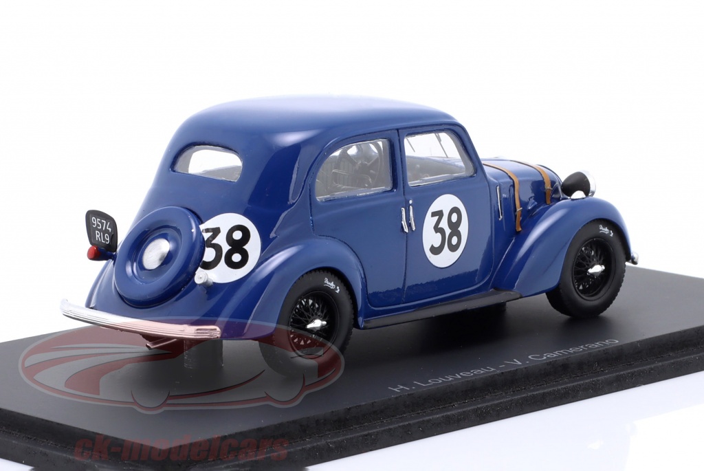 spark-1-43-simca-8-38-24h-lemans-1939-camerano-louveau-s9427-model
