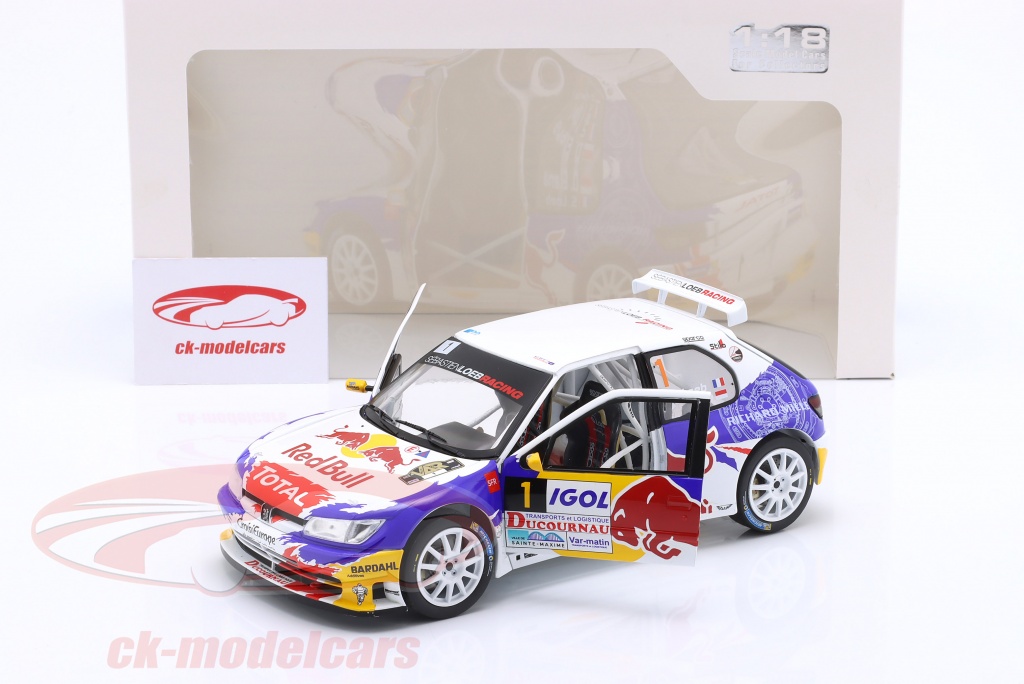 Décalcomanies 1/18 Pour Peugeot 306 Maxi - Rallye Du Var 2001 - Réf. 2877 - Neuf - Jaune