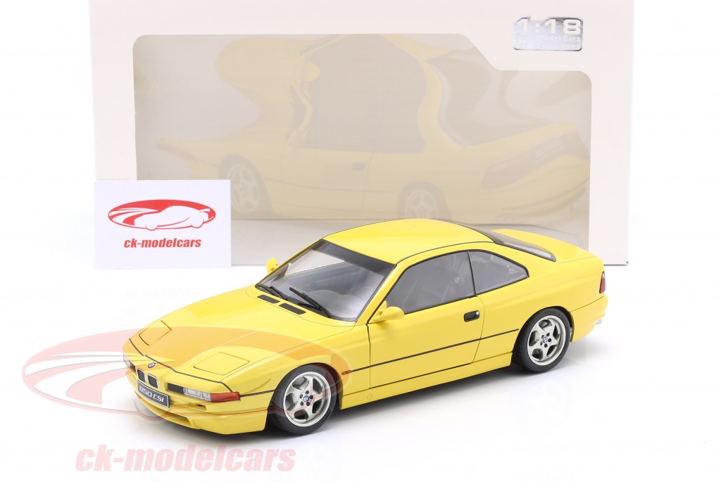 Solido 1:18 BMW 850 (E31) CSI Baujahr 1990 Dakar gelb S1807005 ...