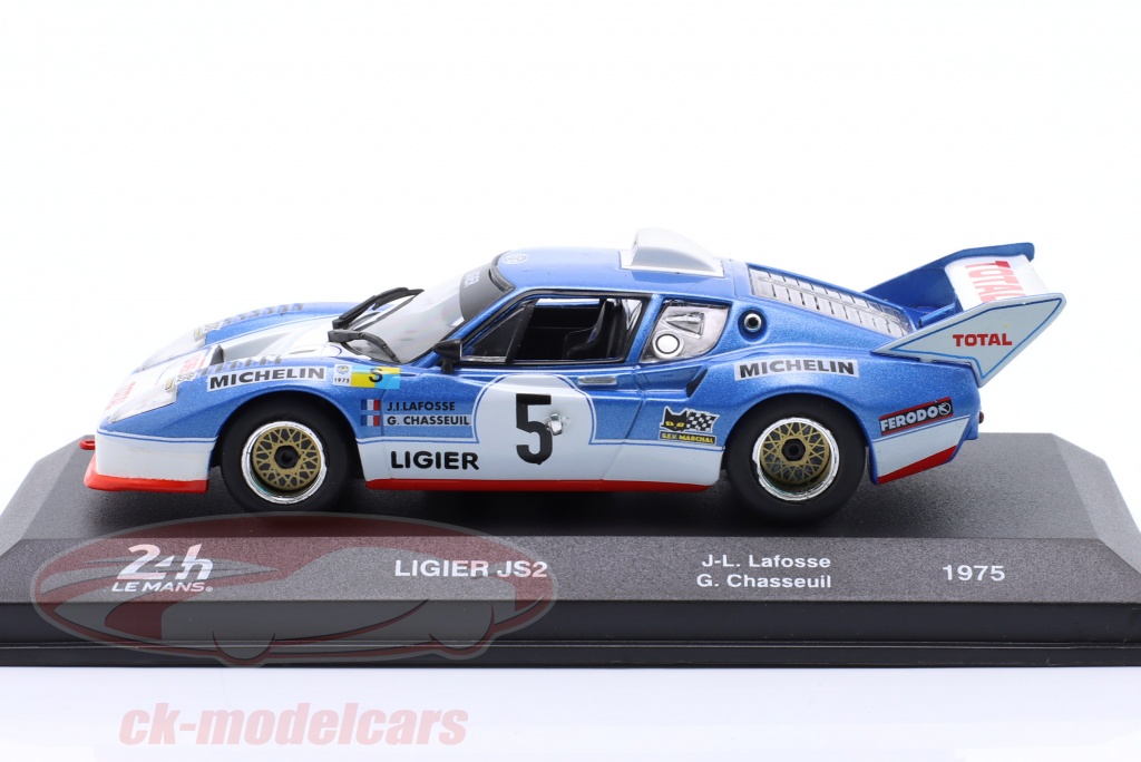 Altaya 1:43 Ligier JS2 #5 2nd 24h LeMans 1975 Gitanes Automobiles ...