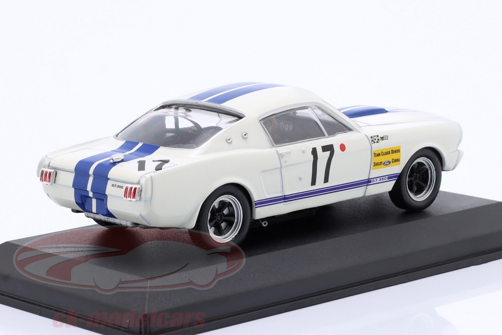 FORD MUSTANG SHELBY GT350H fastback 1965 Noir/Or ixo CLC377N 1/43