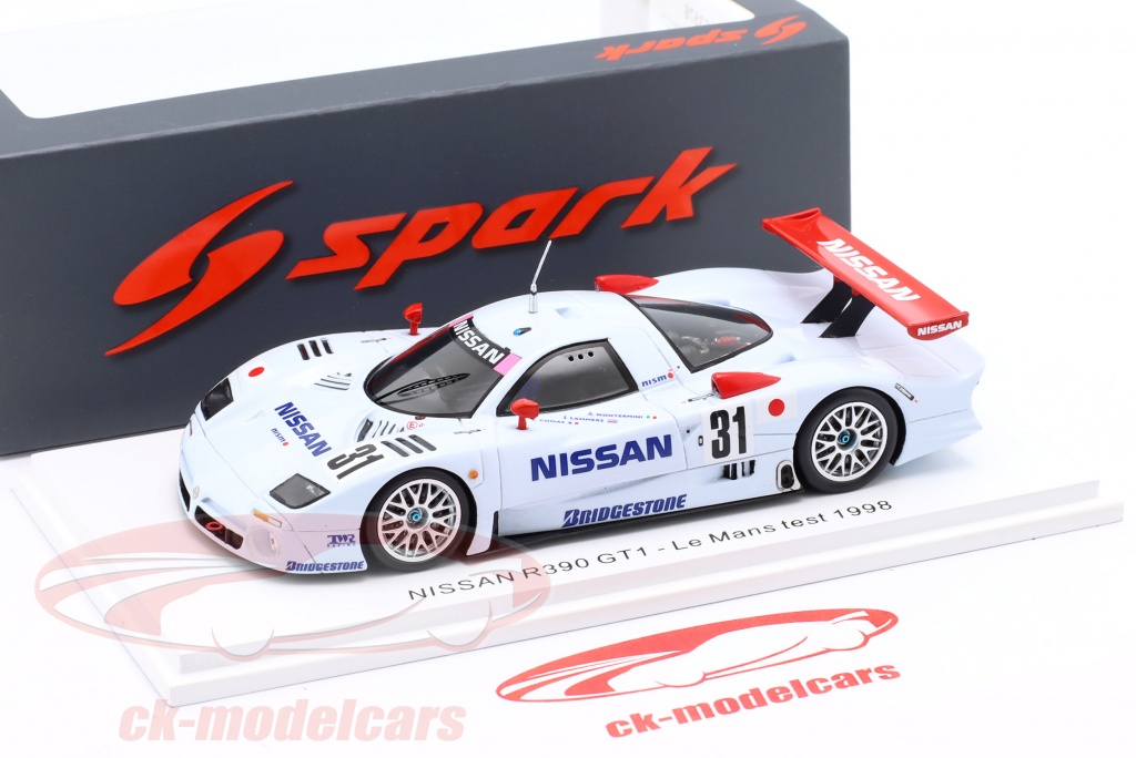SPARK-MODEL S3576 Scale 1/43 | NISSAN R390 GT1 TEST 24h LE