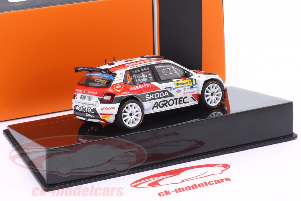 Ixo 1:43 Skoda Fabia RS Rally2 #22 rallier Japon 2024 Kajetanowicz, Szczepaniak RAM969.22 modèle voiture RAM969.22 4895102349494