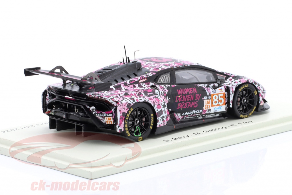 Miniature 1:43 Spark – Lamborghini Huracán GT3 Evo2 #85 Iron Dames Le Mans 2024 – Modèle Collection