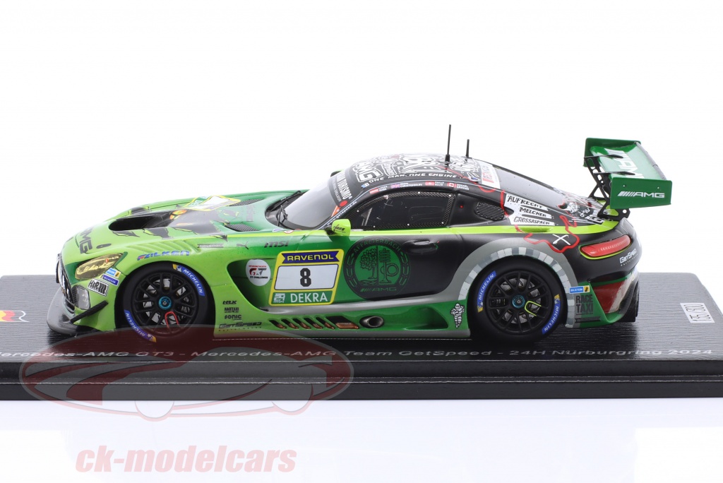Modèle Réduit 1:43 Spark - Mercedes AMG GT3 #8 Nürburgring 2024 (Auer/Christodoulou)
