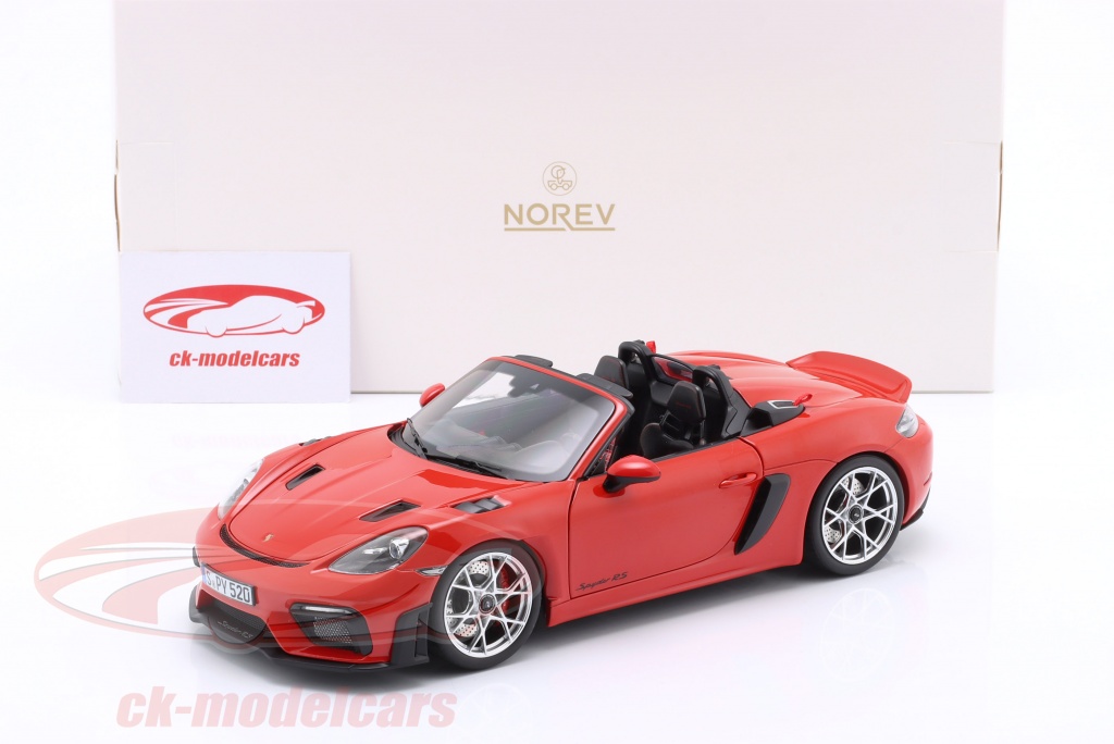 Norev 1/18 Porsche 718 Spyder RS 2023 – Métal – Neuve