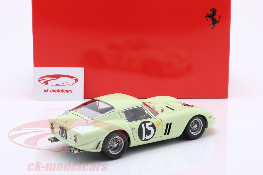 Ferrari 250 GTO #15 Goodwood 1962 - CMC M-247 - 1/18 Diecast - Édition Limitée
