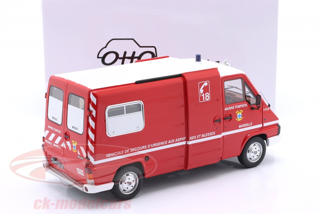RENAULT MASTER T30 VSAB BMPM Marseille 1/43 Marins pompiers EUR 65,90