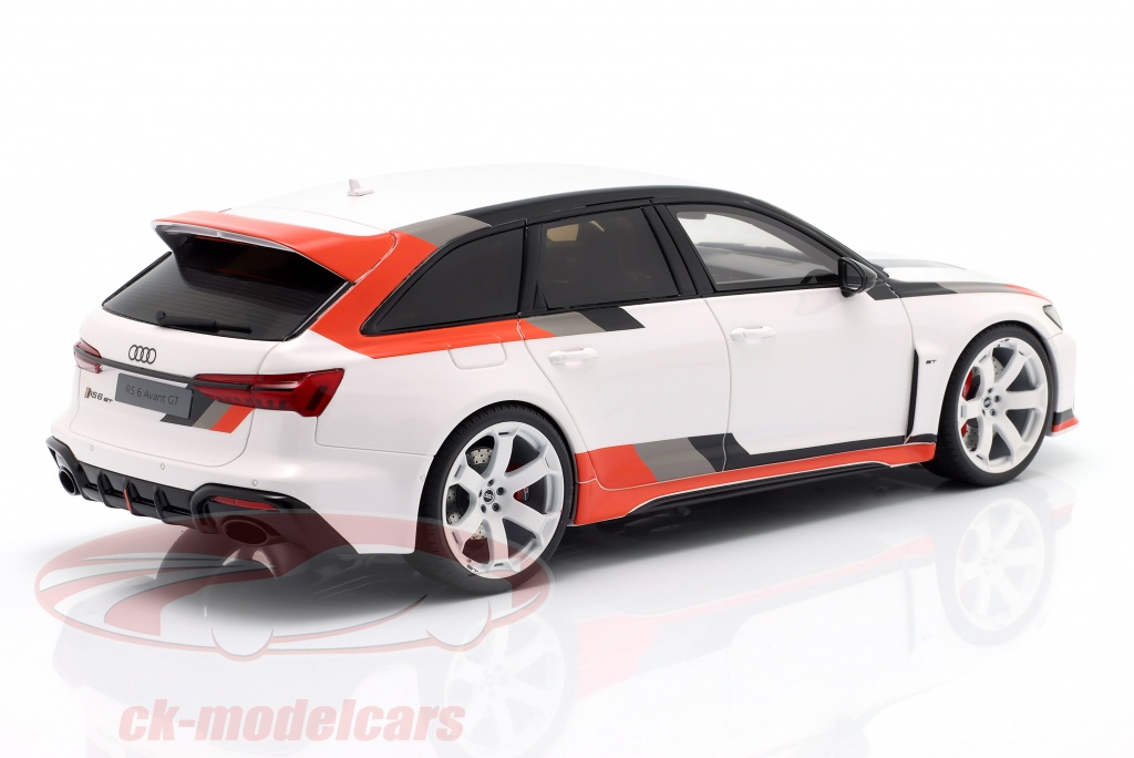 GT-SPIRIT 1:18 Audi RS6 Avant GT (C8) year 2024 Arkona white GT512 ...