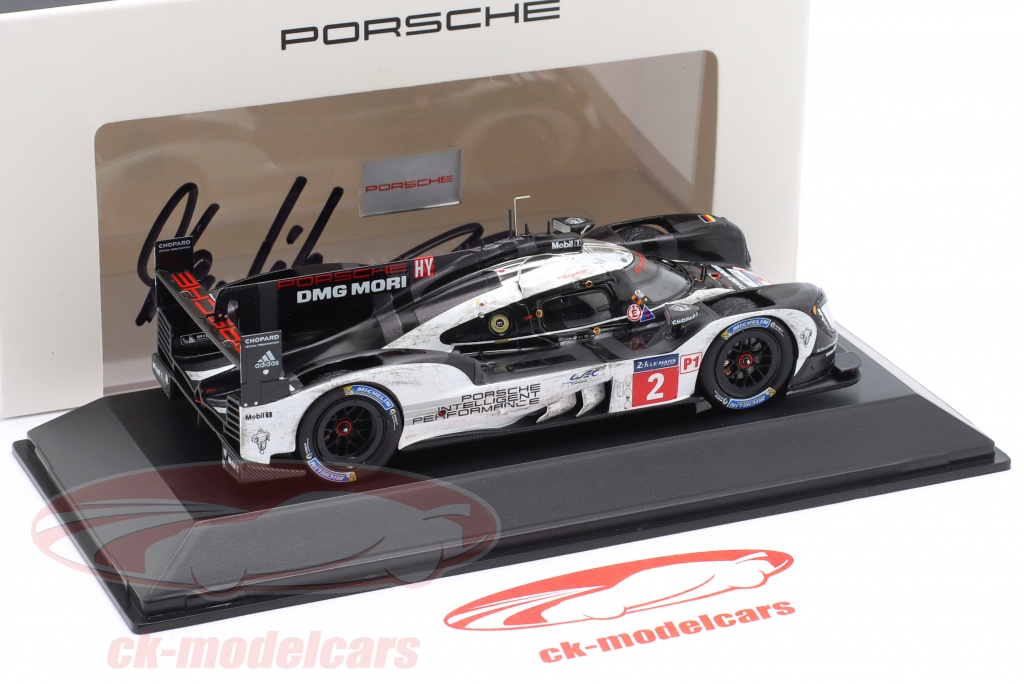 Maquette Porsche 919 Hybrid 2016 Le Mans 1:43 IXO - Édition Limitée Avec Magazine