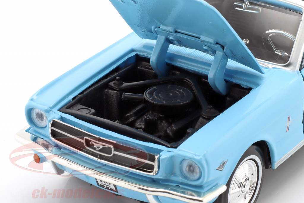 Ford Mustang 1964 James Bond Thunderball - Modèle Réduit Motormax 1/24, Métal, Neuf, EAN 3665369060903
