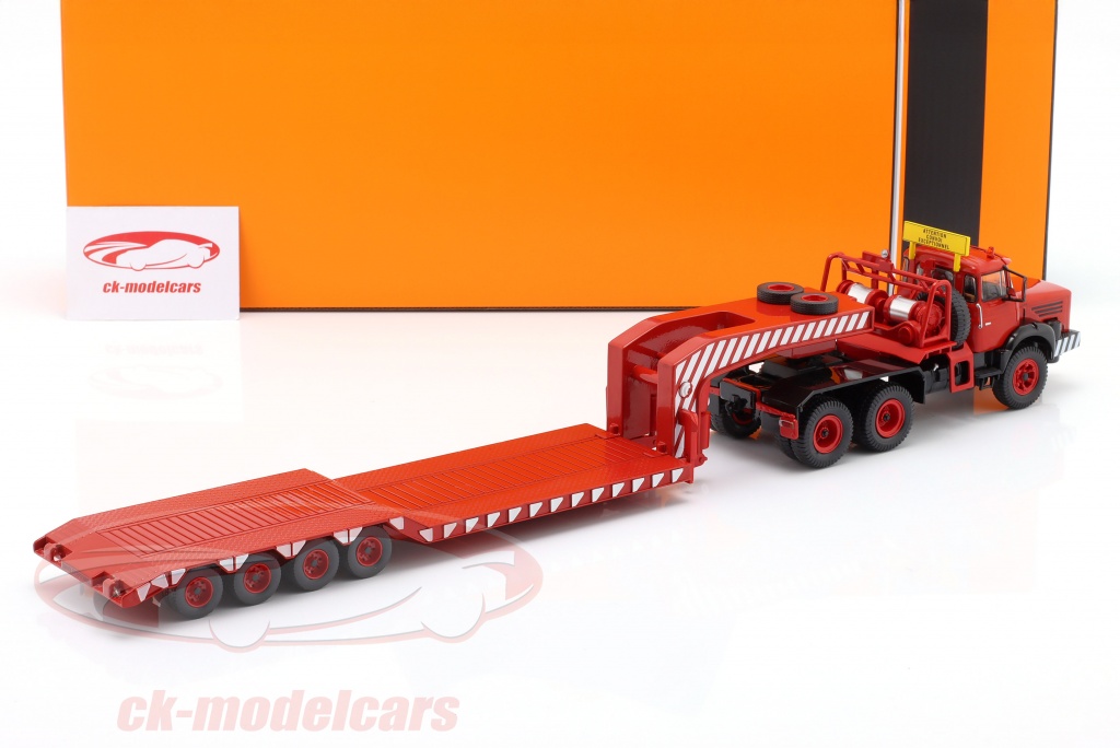 Modèle réduit Berliet Tb 015 M3 6x4 Rouge 1/43 | Ixo