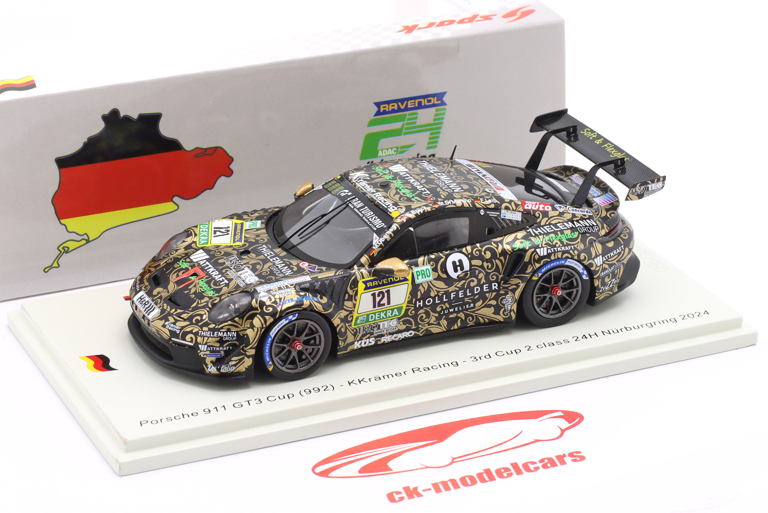 1/43 PORSCHE 911 CARRERA S MODELLINO IN FUSIONE DI ALLUMINIO LUCIDATO