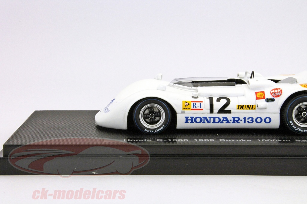エブロ製1/43　ホンダＲ１３００　１９６９年鈴鹿１０００Ｋｍレース　出場車 エブロ製1/43 ホンダR1300 1969年鈴鹿1000Km
