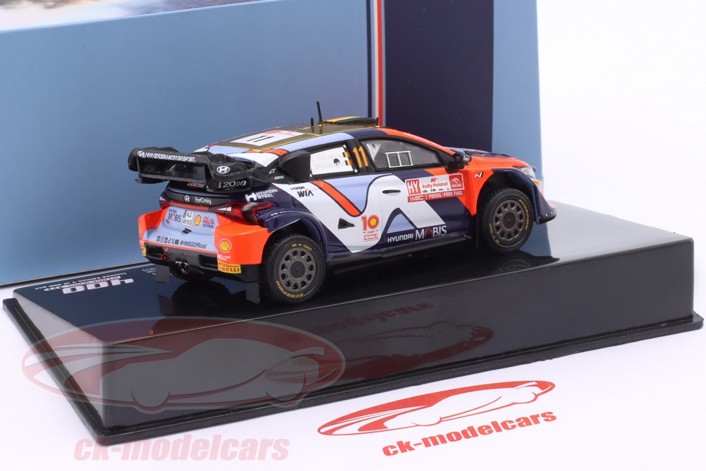 IXO Hyundai i20 N Rally1 #2 Solberg Rally Ypres 2022 1/43 RAM875.22