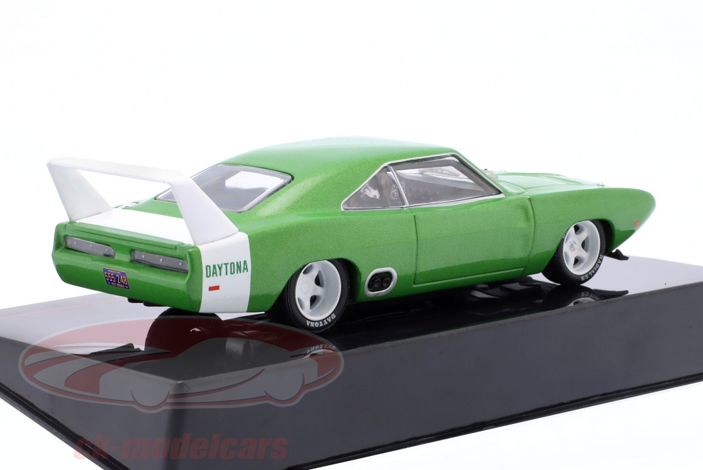 Jouet Miniature Road Champs - Dodge Daytona Verte Sous Blister - Occasion, Bon état Pour Collection