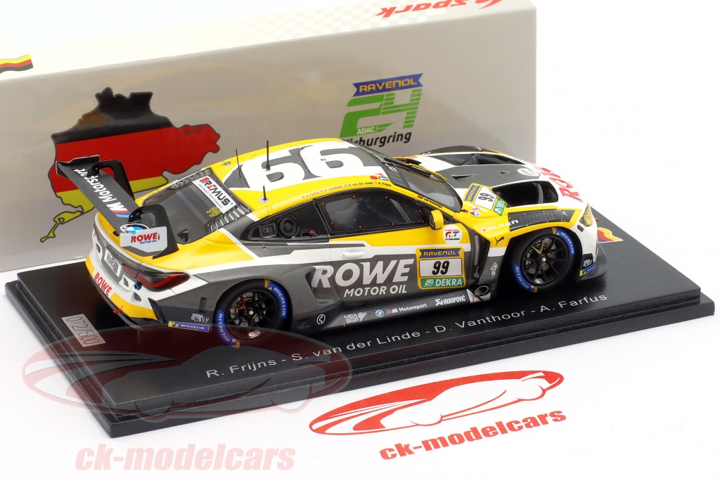 1 43 Spark SG954 BMW M4 GT3 24Hrs Nürburgring 2024 Team Rowe Racing #99 for sale online