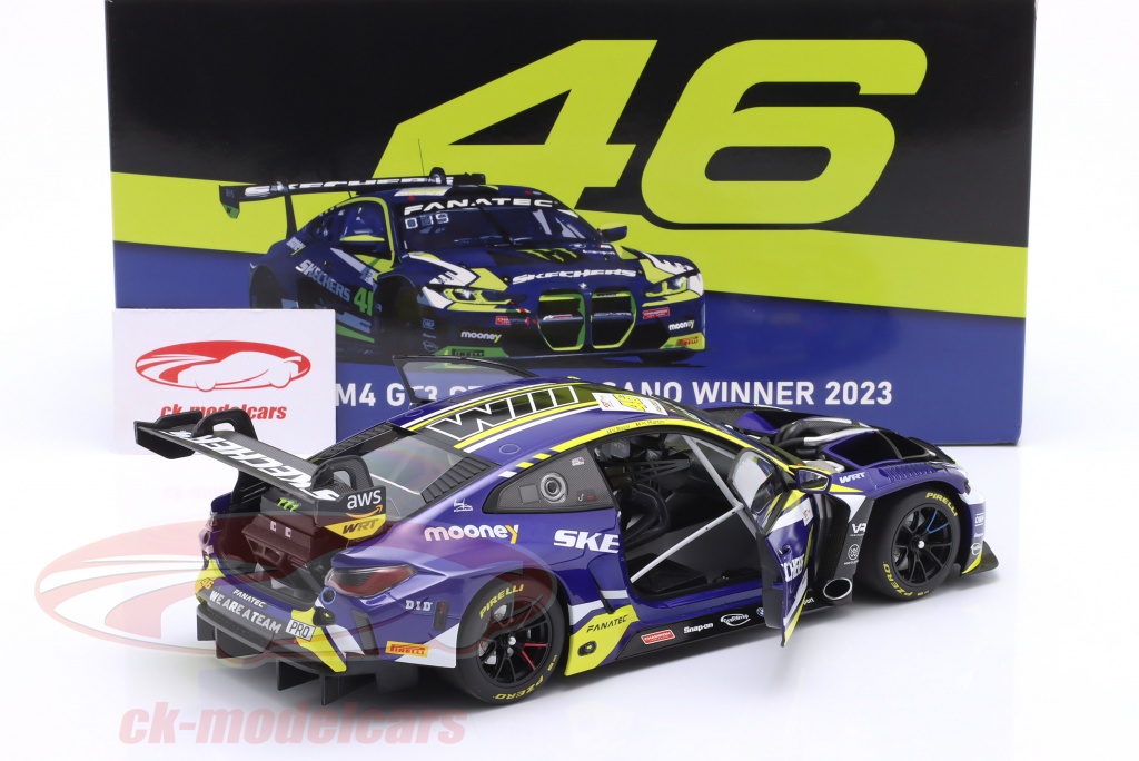 Minichamps 1:18 BMW M4 GT3 #46 Winner GTWCE Misano 2023 Martin, Rossi ...