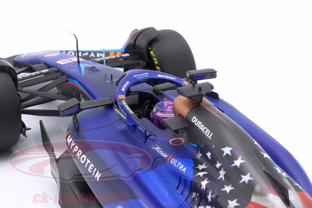 Williams FW45 #23 A. Albon Austin GP 2023 117231923 Minichamps