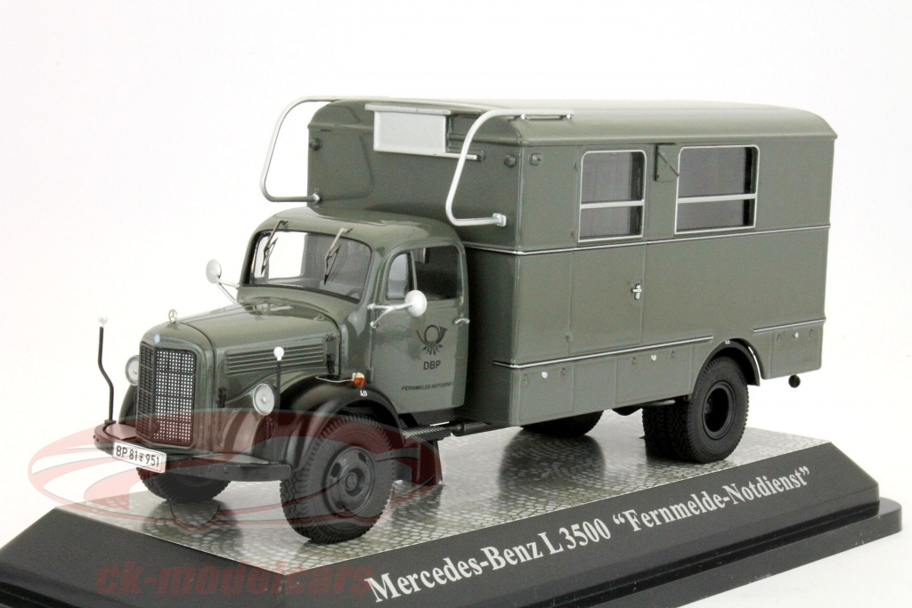 1:43 for Premium ClassiXXs FOR Mercedes For Benz L 3500 Schöller Truck Pre-built
