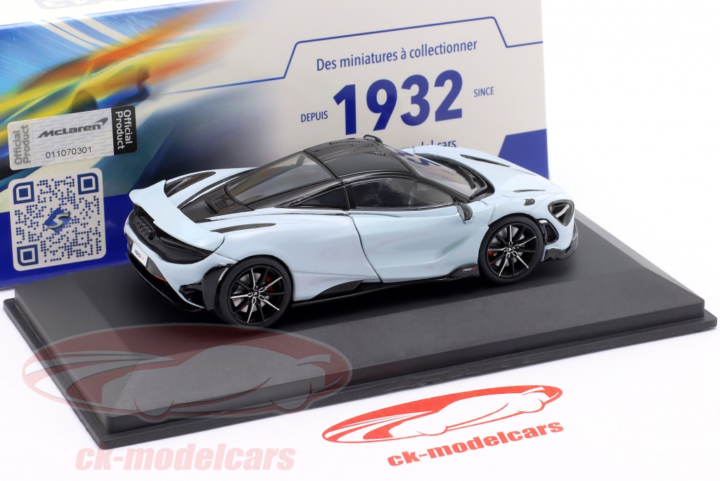 SOLIDO 1/43 McLaren 765 LT Pourpre 2020 – Modèle Miniature De Collection – Dès 14 Ans