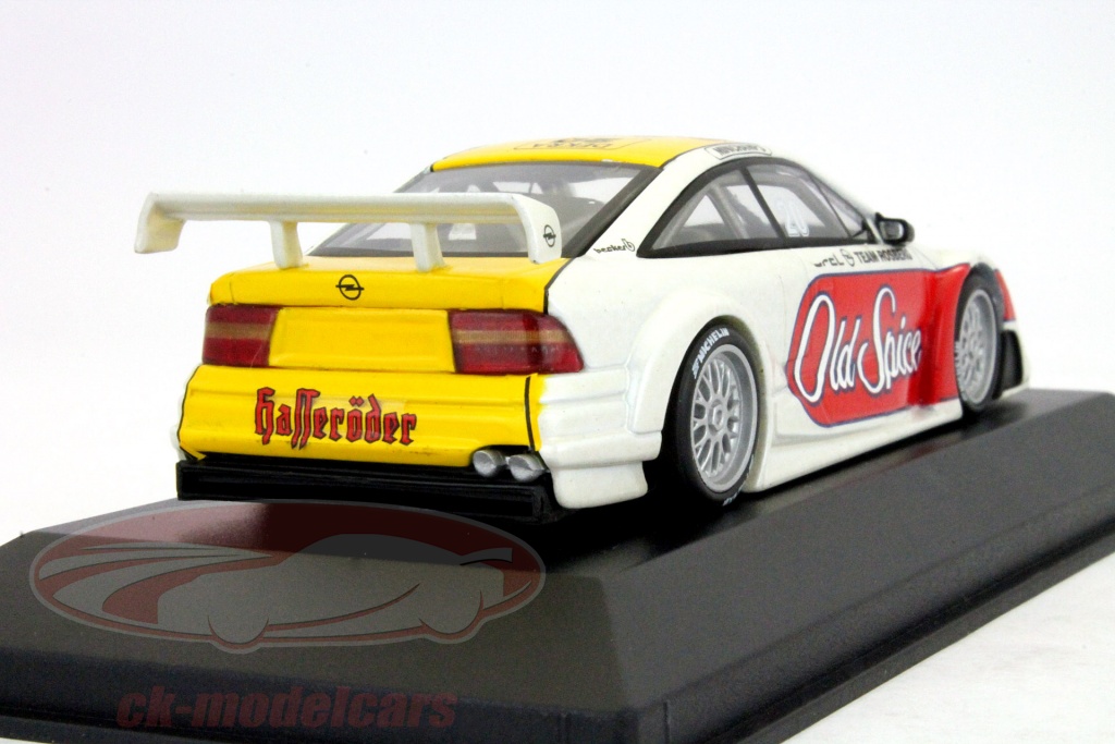 Decalcomanie 1:43 RaceTrackDecals – Opel/Vauxhall Calibra Hasseröder J.J. Lehto ITC 1996 – 3 Varianti