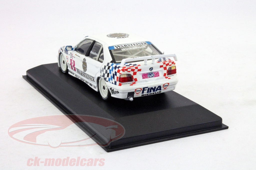 Miniature Minichamps BMW M3 1993 - Team Belgian JM Martin - Rare échelle 1/43