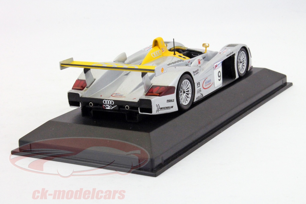 1/43 Teamgo Audi R8 Car No. 5 Le Mans 2002 Ara Seiji Kato Dalmas