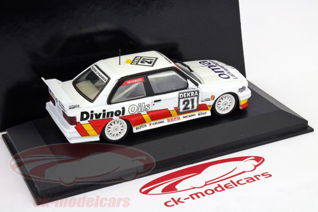 Paul's Model Art Minichamps BMW M3 E30 DTM '92 collection de 4 modèles 1:43