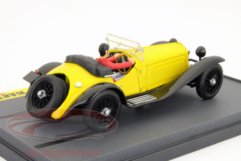 Brumm 1 43 Alfa Romeo 1750 Yellow Lupine Driving L08 Model Car L08 brumm-1-43-alfa-romeo-1750-yellow-lupine-driving-l08-model-car-l08