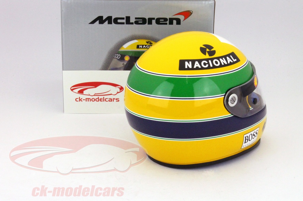 Casque Miniature Hamilton F1 2008 - McLaren Arai - Échelle 1:2