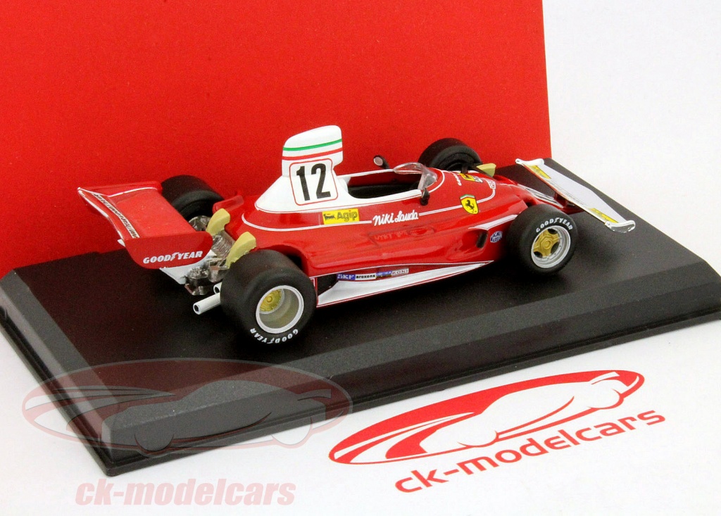 Lot 2 Ferrari F1 1/43 – N. Lauda 312T 1975 & F158 Surtees 1st – Modèles Occasion